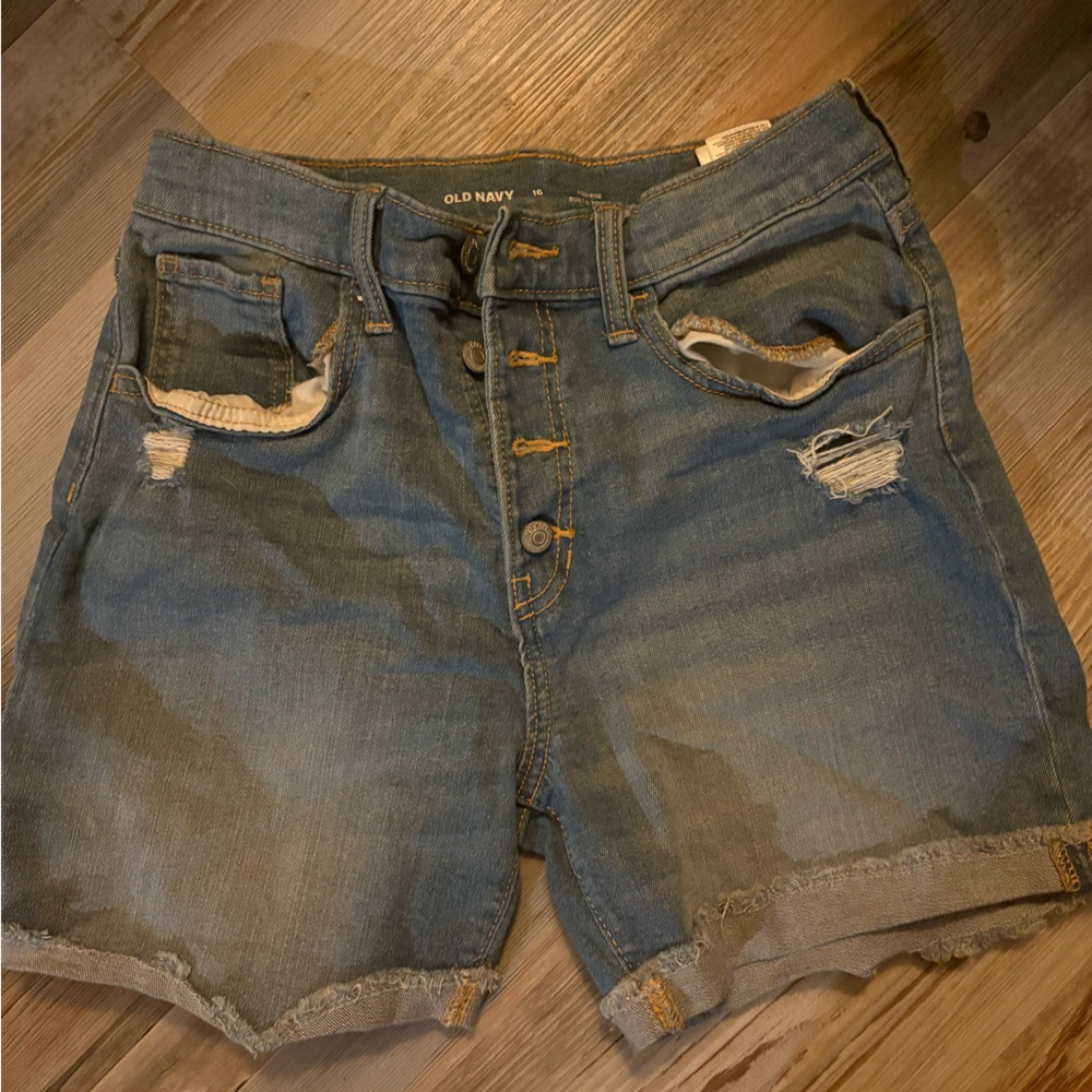 Old Navy Light Blue Denim Shorts